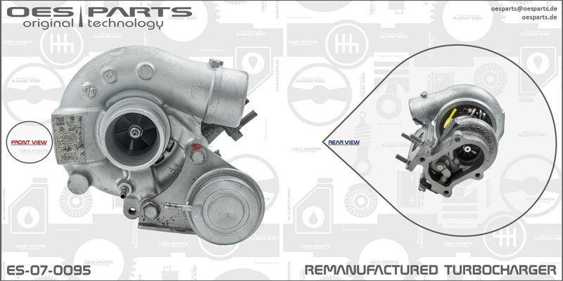 OES PARTS Компрессор, наддув ES-07-0095